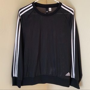 Adidas Mesh Long Sleeve Shirt/Crewneck (NWOT)